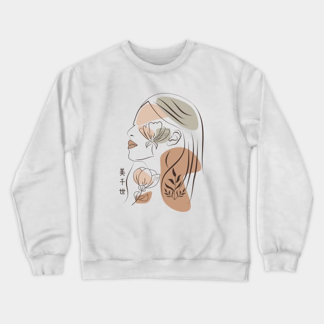 Aesthetics art michiyo Crewneck Sweatshirt by livilop